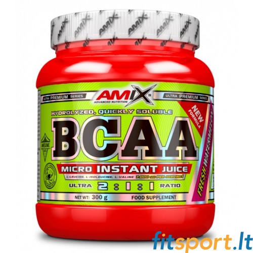 Amix Augstas klases BCAA aminoskābju mikrošķīstošā sula 300 g 